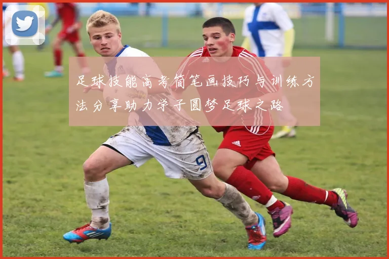 足球技能高考简笔画技巧与训练方法分享助力学子圆梦足球之路